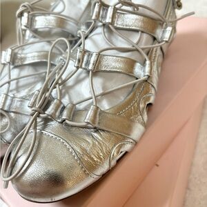 Simone Rocha | Shoes | Simone Rocha Sporty Laceup Ballerina Flats ...